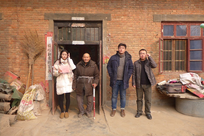 我院资助工作人员走访学生家庭1